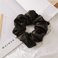 Women Silk Scrunchie Elastic Handmade Multicolor Hair Band Ponytail Holder Headband Hair Accessories 1PC Satin Silk Solid Colo - V.I.P Digital Presence