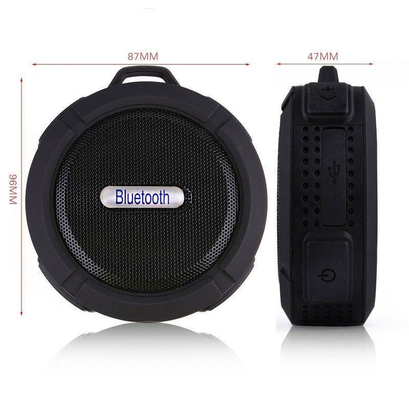 Portable Speaker Bluetooth Outdoor Wireless Music Speaker Subwoofer Sports Stereo Sound Mini Speaker Bluetooth Portable Bass