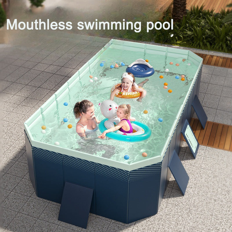 Non inflatable swimming pool installation free ready to use children's shower pool household outdoor large household pool