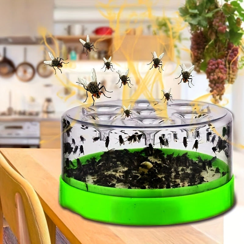 Flying Insect Trap 2 Pack – Non-Toxic Reusable Bug Catcher with 7 Holes, No Electricity, Safe for Home & Garden — image 2