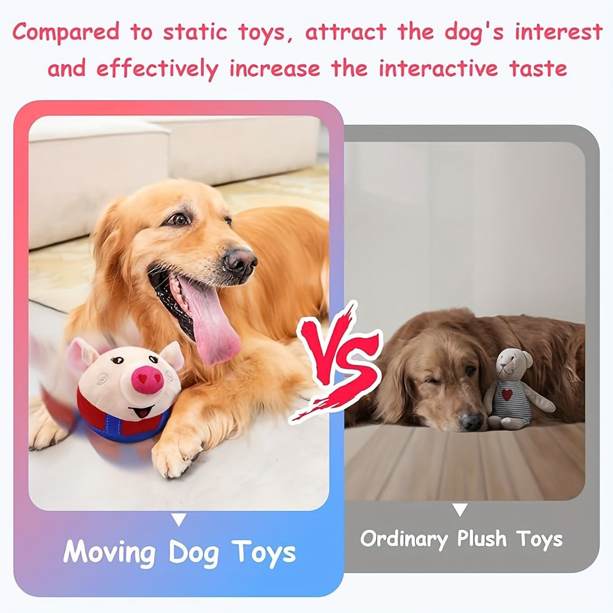 Dog Toy USB-Rechargeable Bouncing Character Ball with Recording and Music Modes in Five Styles — image 11