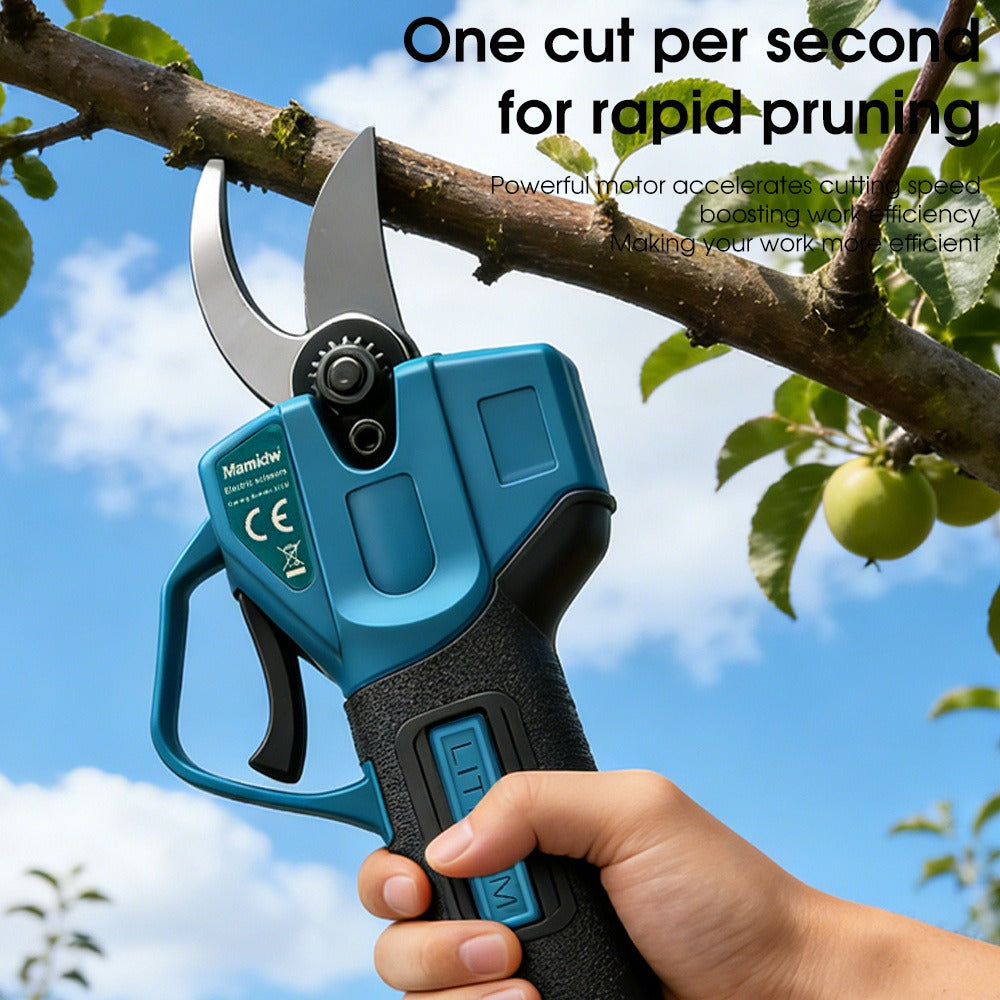 Cordless Electric Pruning Shears for Makita 18V - SK5 Blade, 1.18" Cut, Pure Copper Motor for Garden, Patio and Yard Use — im