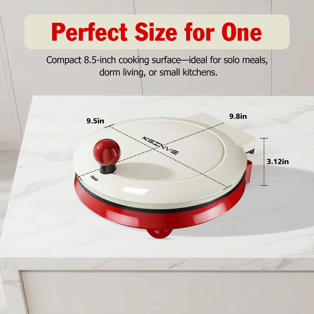 Electric Smokeless Indoor Grill 1500W, 2-in-1 Indoor Grill & Pizza Maker with 30-Min Timer, Auto Shut-Off — image 3