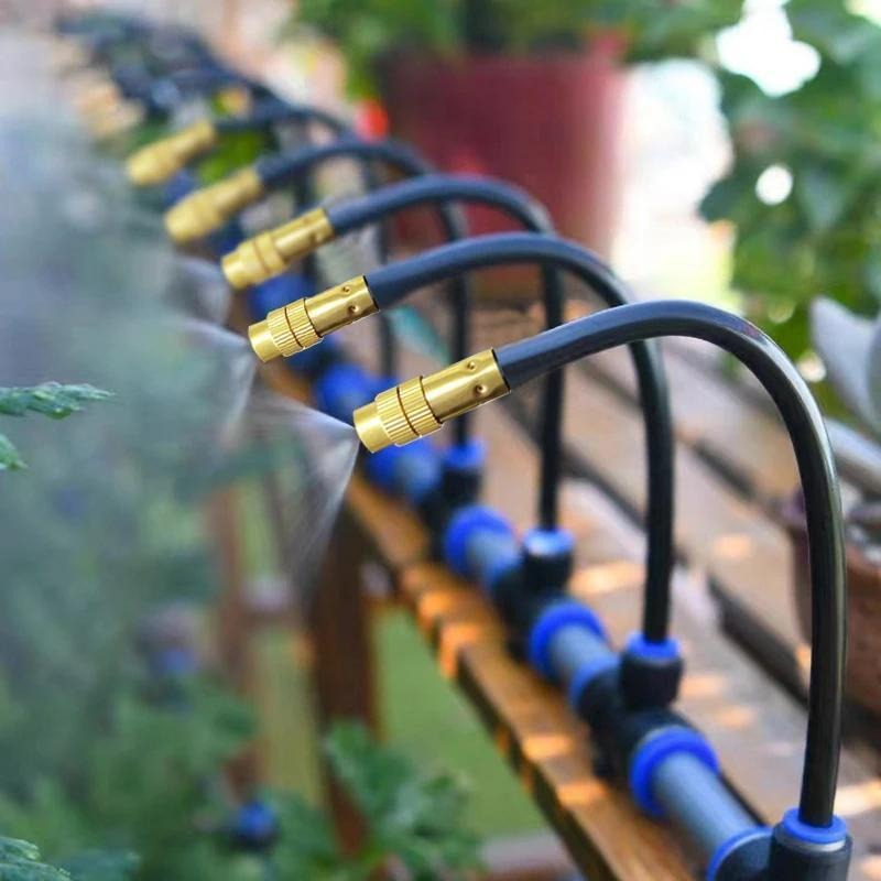 Drip Irrigation Kit Automatic Watering System Garden Sprinkler Misting Atomization Hose 5m, 20m — image 3
