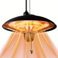 Infrared Patio Heater 1500W Ceiling Mount Electric Outdoor Heater with 3 Heat Settings 600W/900W/1500W — image 1