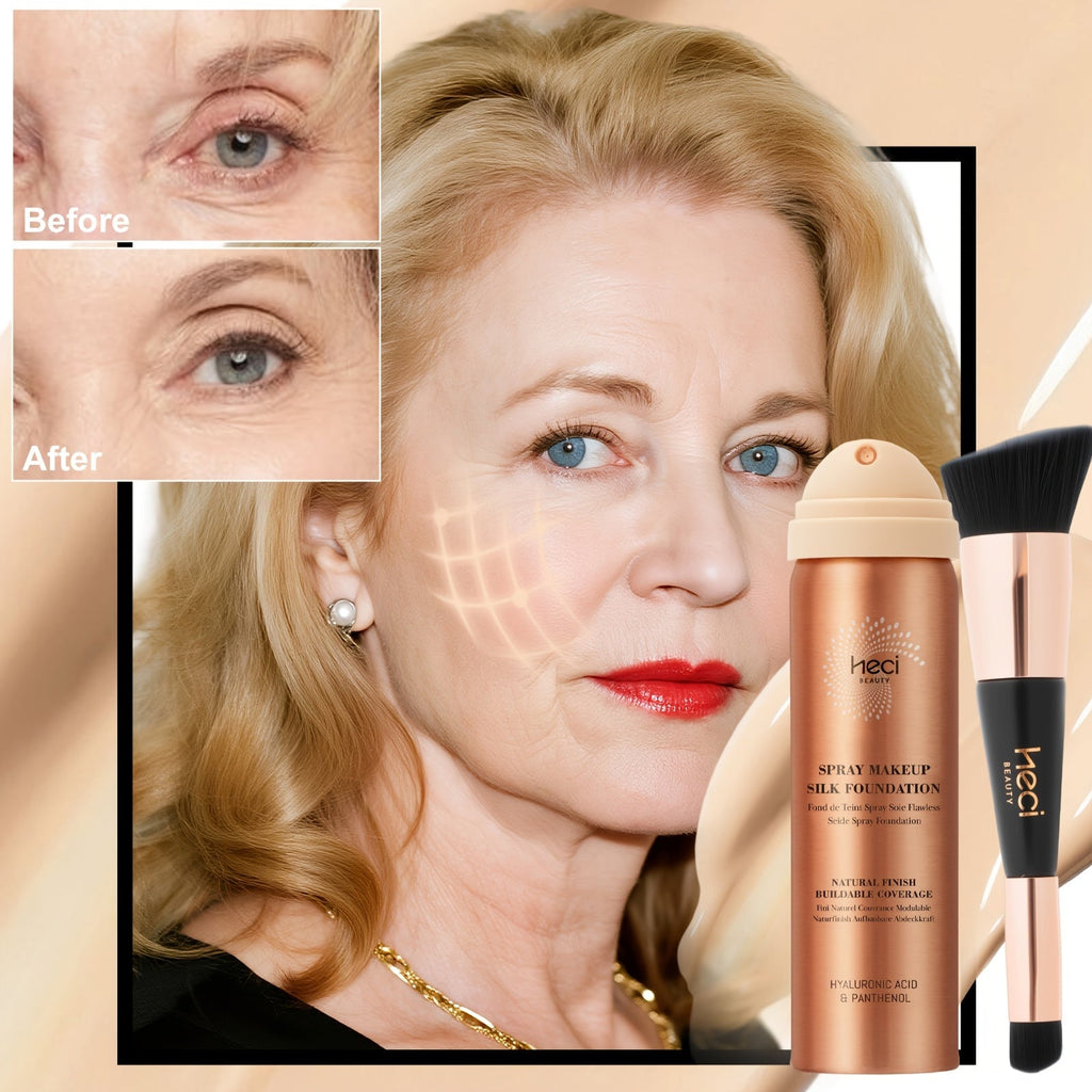 Two-Piece Spray Liquid Foundation and Brush Set with Matte Finish in Shades 110, 120 or 210 — image 27