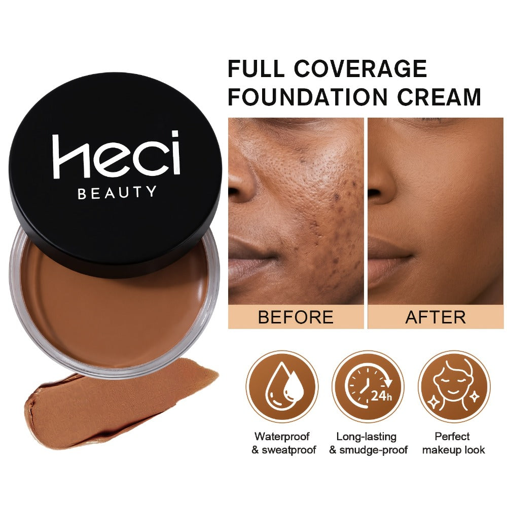 Velvet-Look Cream Foundation in 0.7 oz Round Jar with Six Shade Options from Light to Deep — image 18