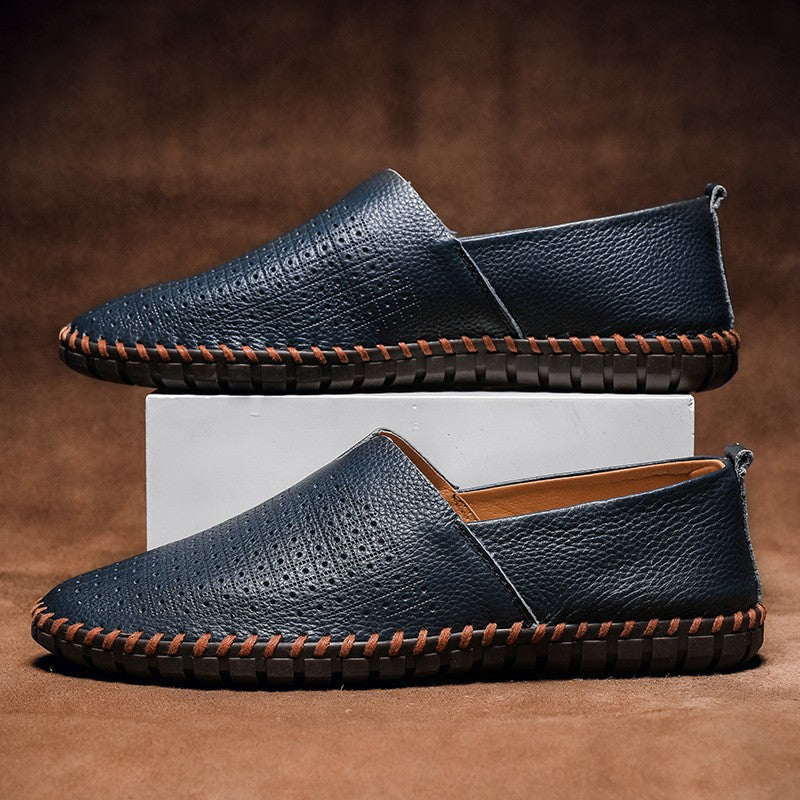 Men's Casual Trendy Slip-on Low-top Breathable Driving Shoes