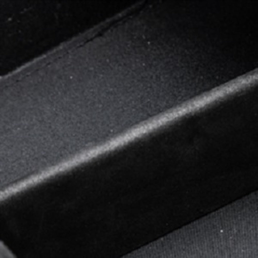 Black Rolling Makeup Train Case with Four Wheels, Telescoping Handle, Three Top Trays and Two Drawers — image 18