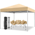 10x10 Pop Up Canopy Tent with Carry Bag – Waterproof UPF50+ — image 1