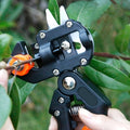 Two-in-One Grafting and Pruning Shears, 8.46 Inches with Mounted Cutter, Base and Two Spare Blades — image 1