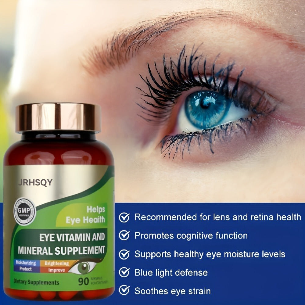 Lutein & Zeaxanthin Eye Vitamins Supplement with Zinc, Vitamin C & E, Advanced Vision & Macular Health — image 5