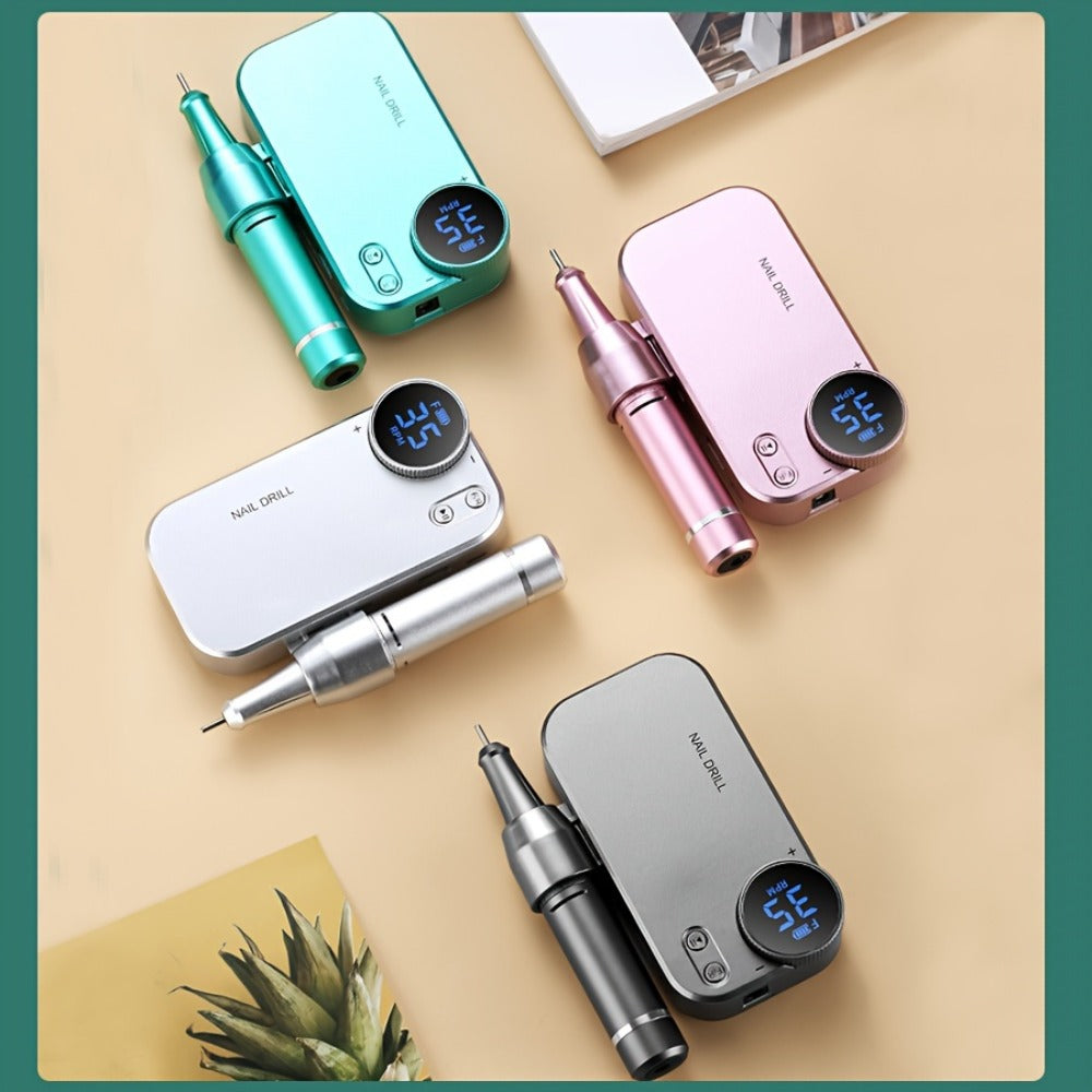 Electric Nail Polisher & Buffer Rechargeable High Power, Professional Manicure Pedicure Machine for Nail — image 6