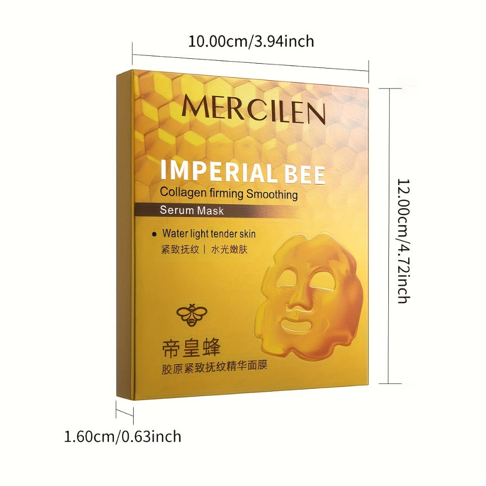 Propolis Face Mask 3 Boxes - Royal Jelly Hyaluronic Acid Niacinamide Squalane Deeply Sheet Mask — image 4