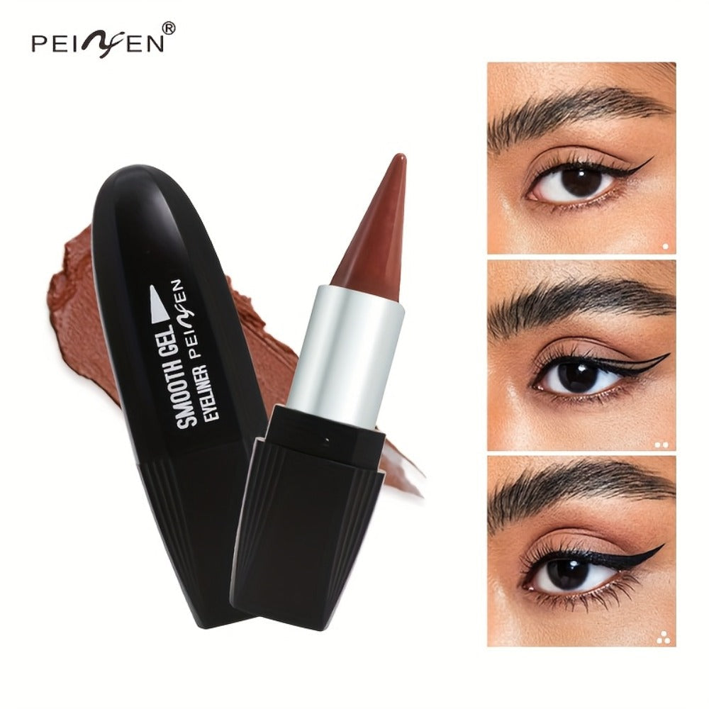 Six-Color Twist-Up Cream Liner Set for Makeup in Brown, Black and Red-Brown Shades with 3g Sticks — image 7