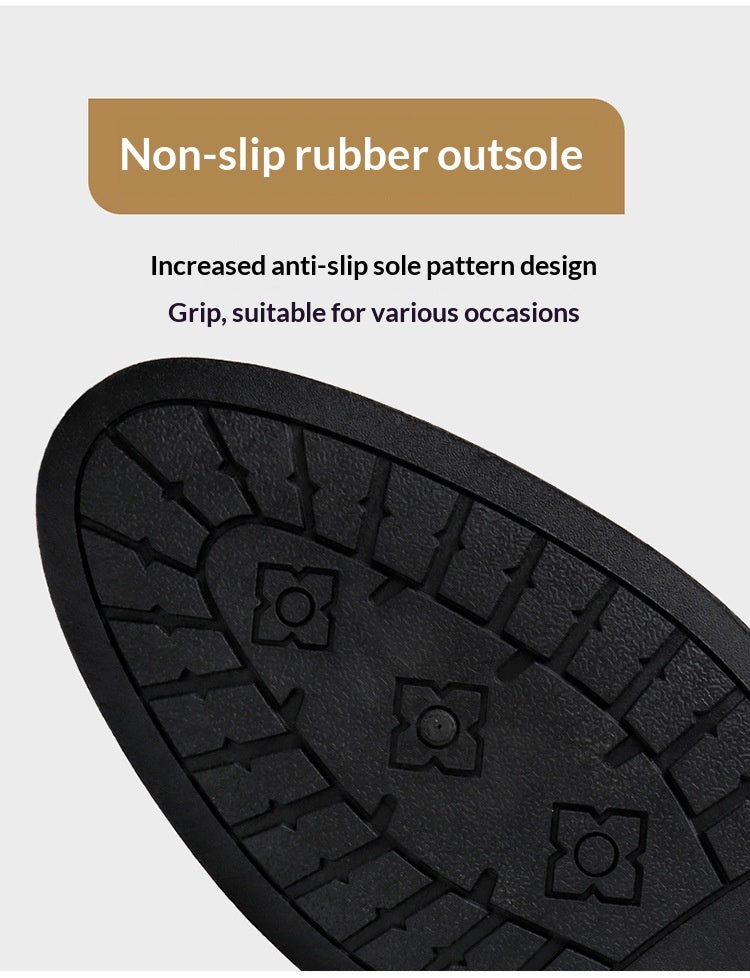 Dress Leather Shoes With A Mirror Like Slip On Design