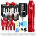 Tattoo Machine Kit Neebol Wireless Pen with Screen Display, 10 Cartridges, 7 Inks and Four Color or Pro Options — image 23