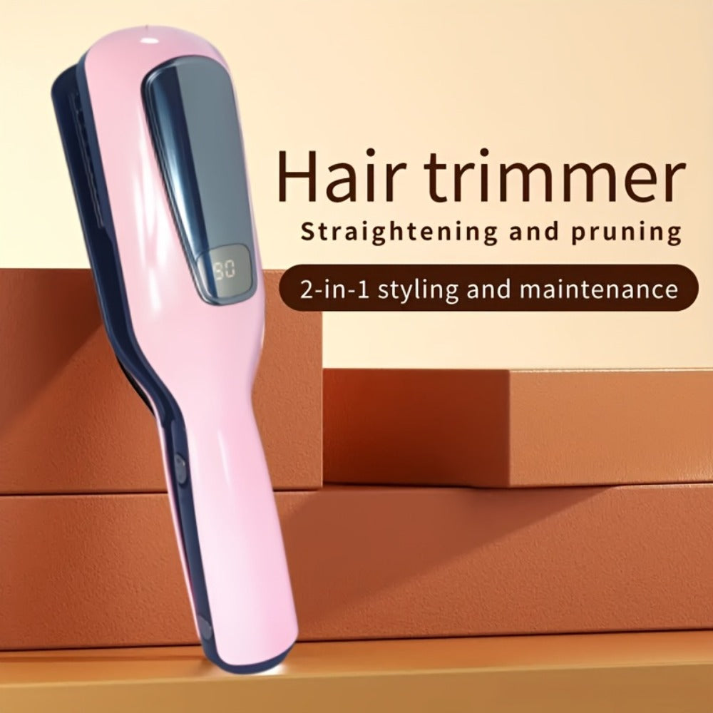 Split End Hair Trimmer for Women Portable Rechargeable Electric Hair Clipper for Split End Removal – 500mAh USB Charging Comp