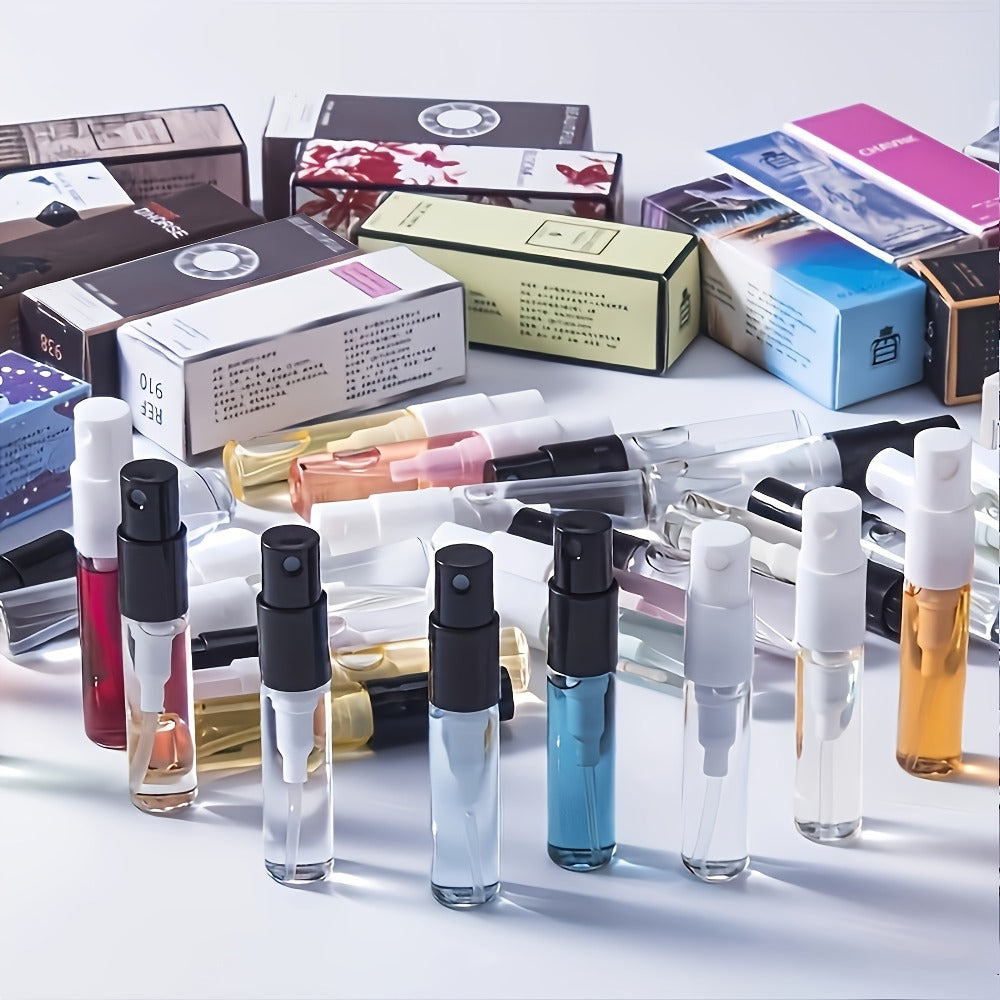 Mini Perfume Set for Women 30pcs High Concentration Floral Fruity Woody Musky Portable Spray for Bath Time, Home Spa and Pers
