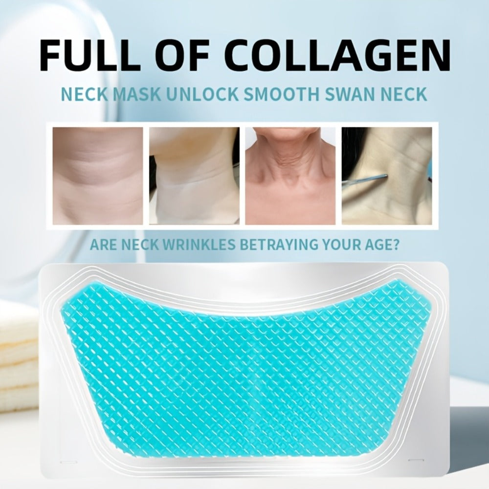 Neck Mask Patch 5pcs & Lifting, Bio Collagen, Bee Venom & 4-in-1 Retinol Gel Patch, Reduces Wrinkles & Sagging — image 10