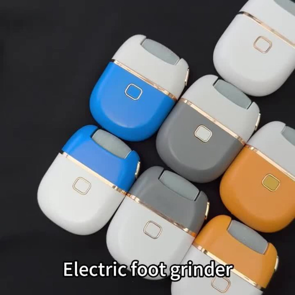 Electric Callus Remover Rechargeable Foot Grinder with 3 Replacement Heads 2 Speed Settings IPX5 Waterproof USB Charging Port