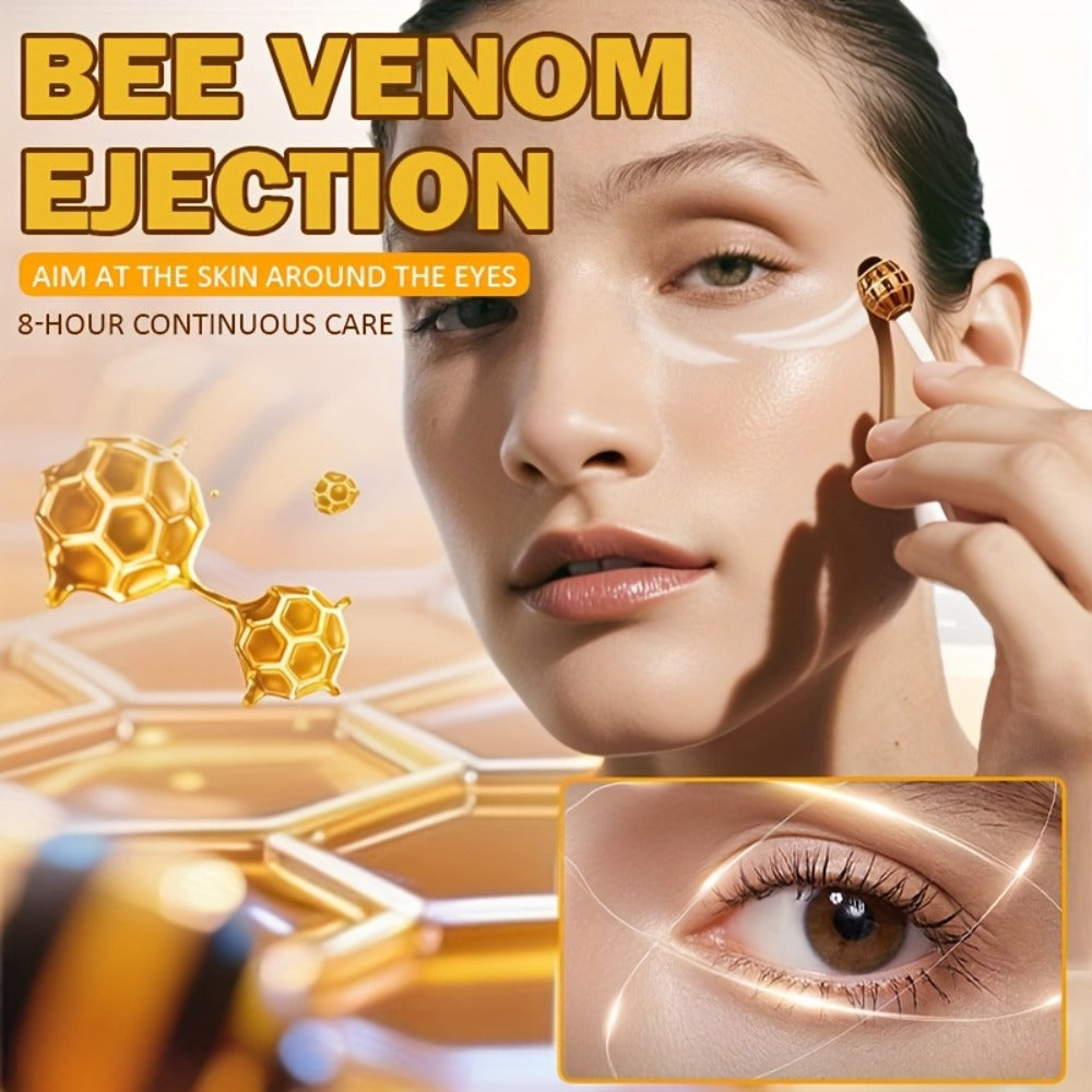 ROZINO Bee Venom and Honey Eye Cream Five-Pack in Small Cosmetic Jars with Coordinated Blue Lids — image 10