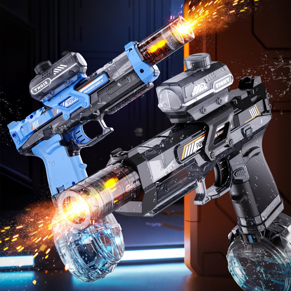 Two-Piece Electric Light-and-Sound Water Blaster Sets in 727 or 737 Models and Blue or Black Colors — image 5