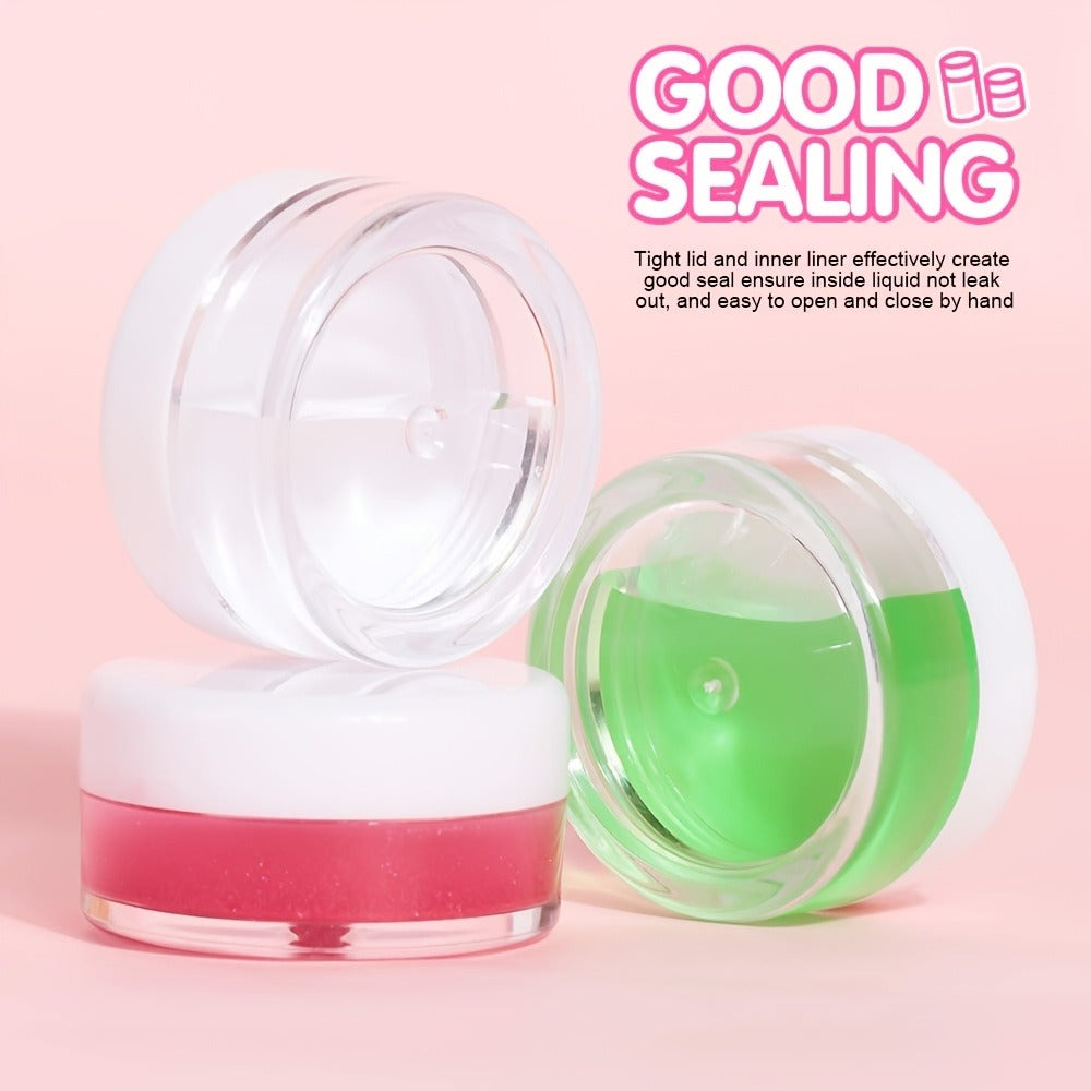 Mini Cosmetic Containers with Lids 60 Pack – 5g Small Round Plastic Sample Jars for Travel, Lip Balm, Lotion, Cream & DIY Bea