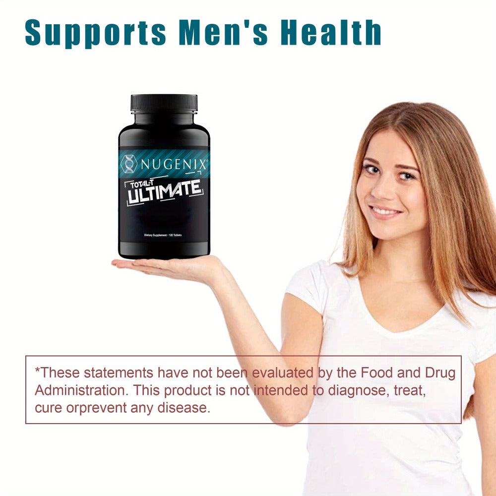 Natural Testosterone Booster for Men, Total-T Ultimate with D-Aspartic Acid, Horny Goat Weed, Tribulus — image 11