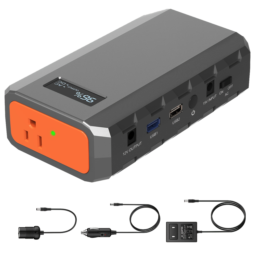 Portable Power Station 88.8Wh 65W Compact Unit with AC Outlet, QC3.0 USB, DC and Carry Handle — image 11