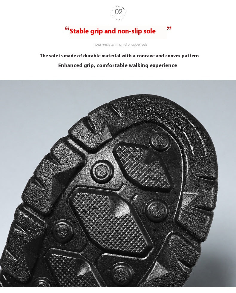 Summer Beach Hole Wading Rotating Button Sandals Men's Casual Shoes