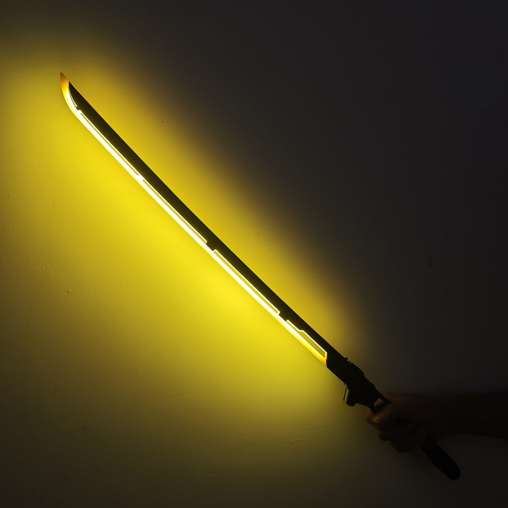 LED Cyberpunk Katana Prop 80cm Acrylic Luminous with the Listed Color, Size or Set Options for Everyday Use — image 28