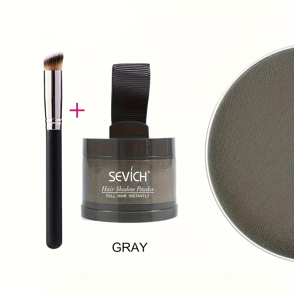 Thinning Hair Root Coverage Powder with Brush, Instant Hairline Concealer Natural Shadow Effect — image 22