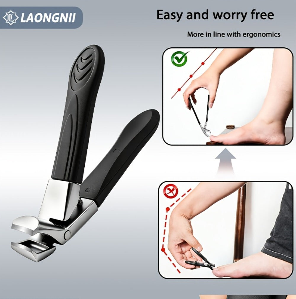 Seven-Piece Toenail Clipper Kit with Angled Nippers, Curved Blade Tool, Nail File and Lifter — image 16