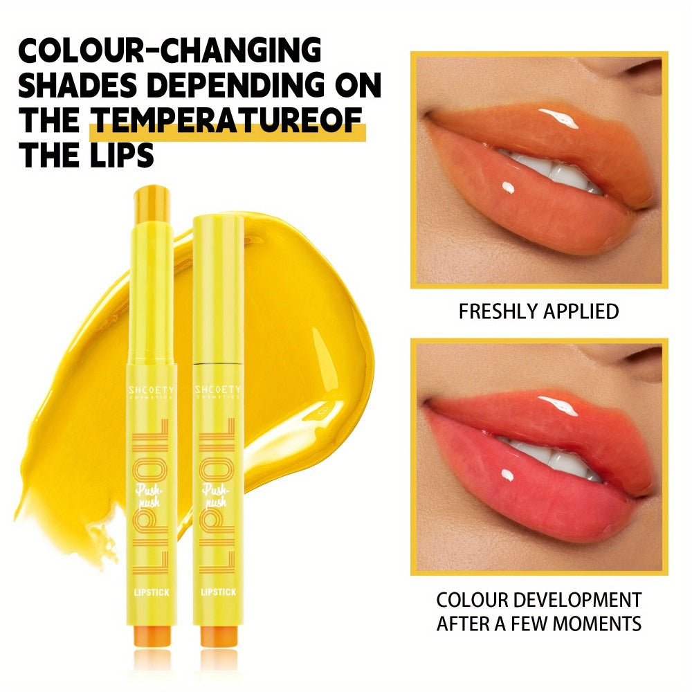 6-Piece Neon Press-On Lip Gloss Set High-Gloss Bold Lip Makeup, for Makeup, Travel and Everyday Vanity Use — image 7