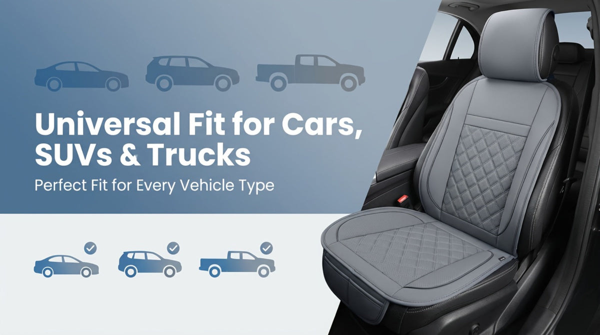 Car Seat Covers Front Pair with Full-Surround High-Back Design and Fifteen Color or Pattern Options — image 28