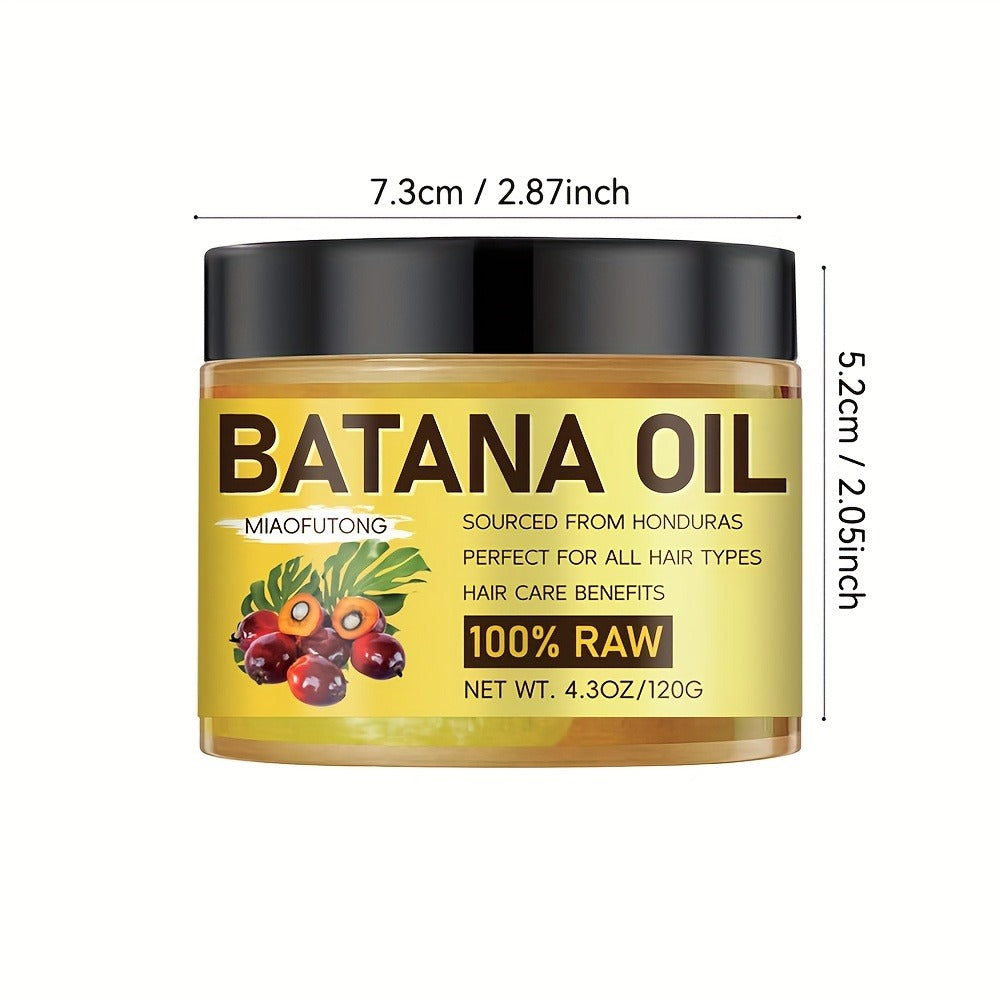 Banana Hair Oil Treatment 100% Raw Honduran Deeply Frizz Control Scalp Nourishment Dry Damaged Hair All Hair Types Women 4.3o