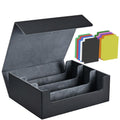 Trading Card Storage Box 1800+ Cards with 10 Dividers – Large Deck Case for Pokemon TCG, MTG Commander, Sports Cards – Multip