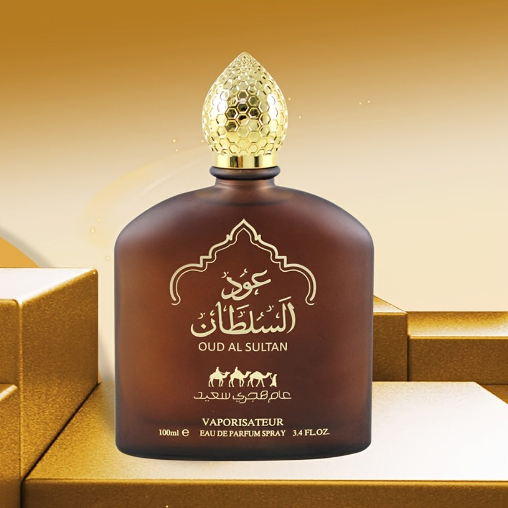 Men's Cologne Arabic Dubai Oud Eau de Parfum, Woody Floral Fruity Fragrance 3.38 oz, Middle Eastern Scent for Date Night — im