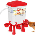 Chicken Waterer, Float Valve Hose Connect Continuous Auto Chick Duck for Garden, Patio and Yard Use — image 1