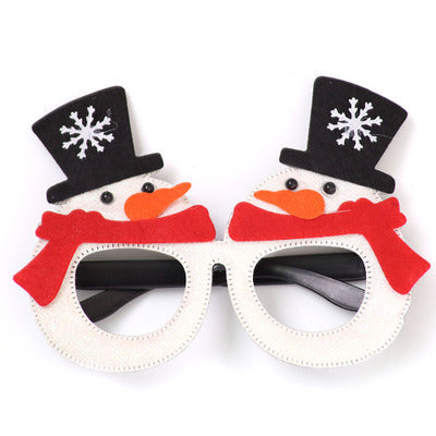 Luminous Christmas novelty glasses | glitter antlers and festive styles