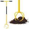 Garden Claw Twist Tiller Manual Steel Cultivator & Soil Loosener, Hand Tiller Lawn Aerator for Garden Bed, Plant Box — image 