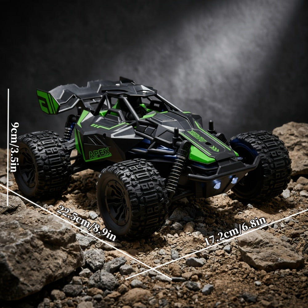 Remote Control Car, 1:20 Scale 4WD Monster Truck with Fast & Furious Green, Speed Yellow or Raffa Red Styles — image 2