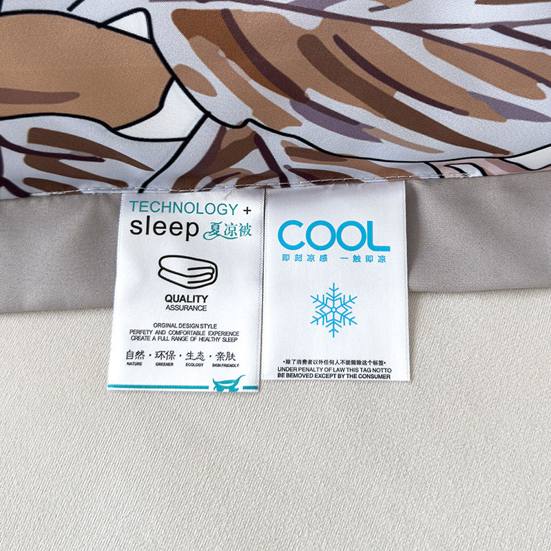 Summer Washed Silk Summer Blanket Single Double