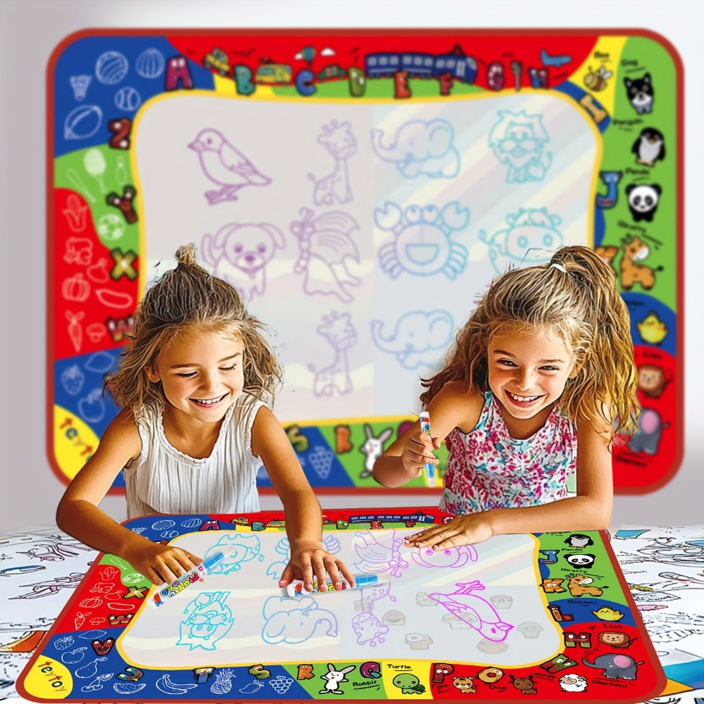 Water Doodle Mat for Toddlers Kids with 2 Water Pens with the Listed Color, Size or Set Options for Everyday Use — image 3