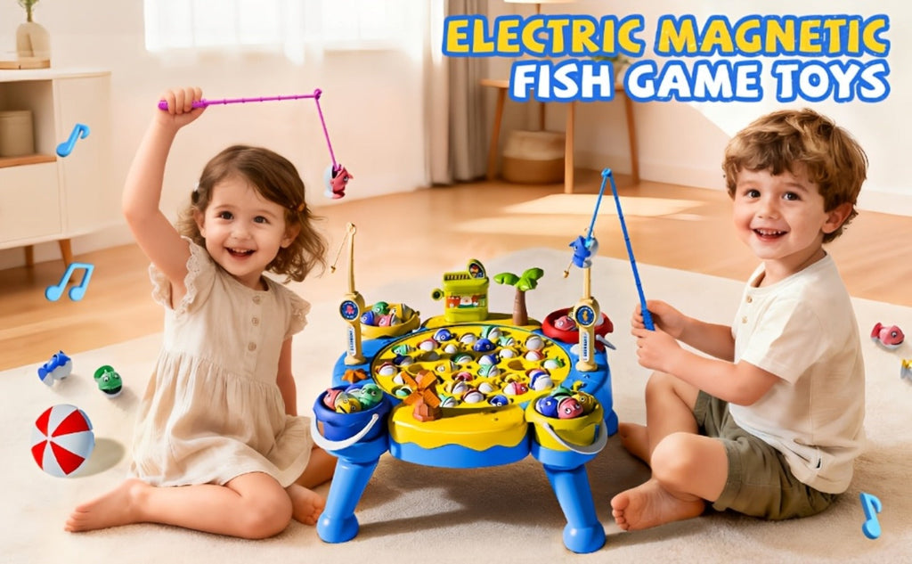 Magnetic Fishing Game for Kids 66 Pieces, Ocean Fishing Toy Set with Rods for Toddlers Ages 3 4 5 6 — image 16