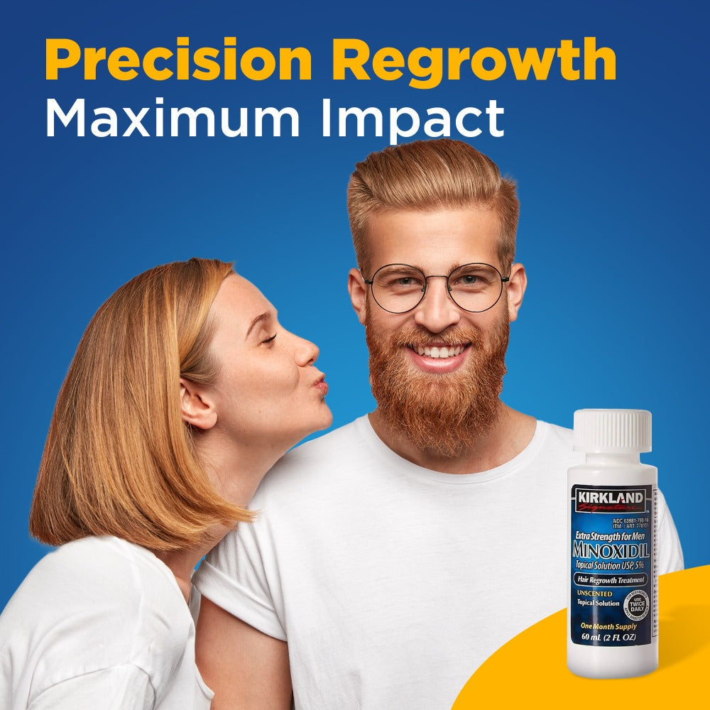 Minoxidil 5% Extra Strength Topical Solution for Men Hair Regrowth - Kirkland Signature 6-Month Supply — image 11