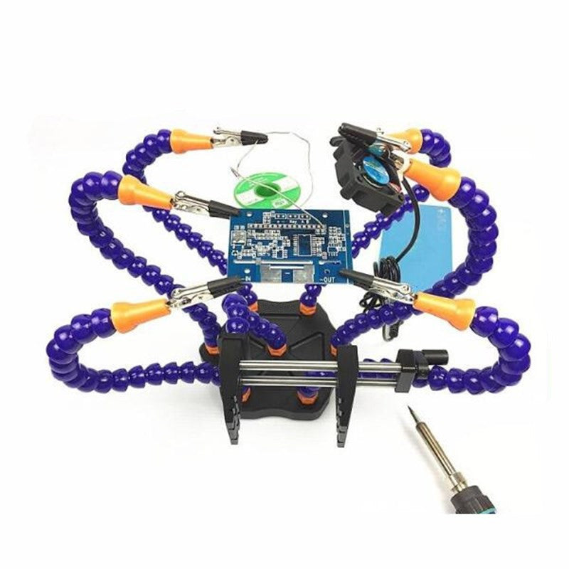 Model Repair Tool Six Jaw Multi Function Aluminum Alloy Welding Station