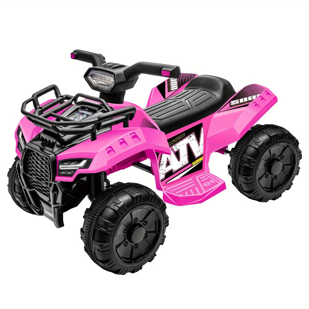 6V Kids Ride On ATV 4-Wheeler Quad Electric Toy Car for Toddlers 18-36 with the Listed Color, Size or Set Options for Everyda