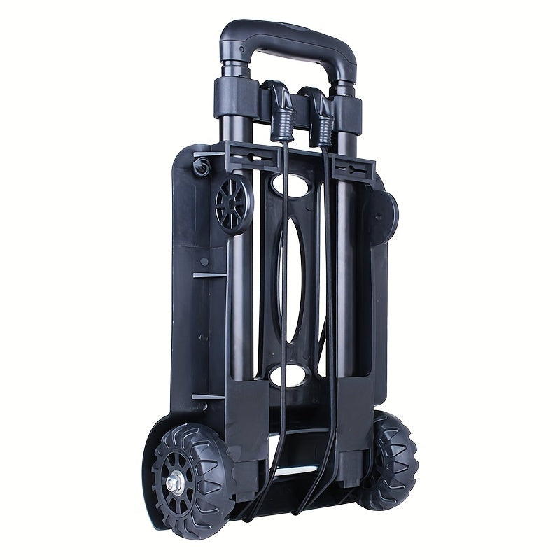 Compact Folding Aluminum Hand Truck with Telescoping Handle and Two- or Four-Wheel Configuration Options — image 6
